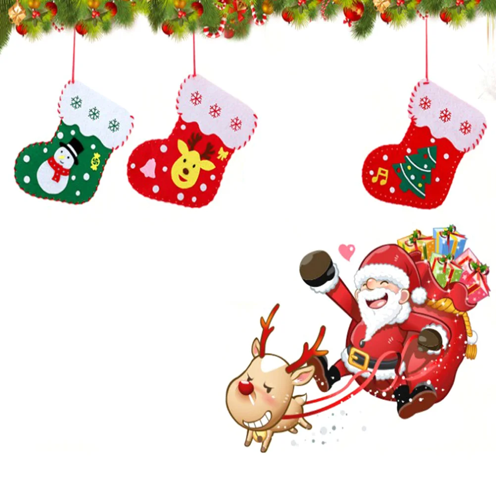 Materials Christmas Kitkids Stockingeducational Diy Bag Early Hanging Fabric Woven Non Tool Development Making
Materials Christmas Kitkids Stockingeducational Diy Bag Early Hanging Fabric Woven Non Tool Development Making