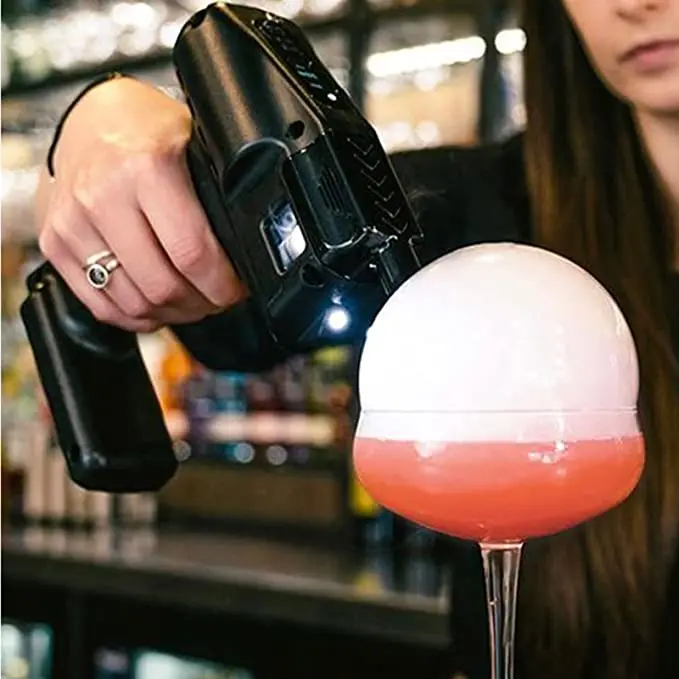 2022 Flavour Blaster Smoke Gun Bubble Machine Smoke Maker Portable Handheld USB Bar Drink Vapour Aroma Smoker Kit For Cocktails
2022 Flavour Blaster Smoke Gun Bubble Machine Smoke Maker Portable Handheld USB Bar Drink Vapour Aroma Smoker Kit For Cocktails