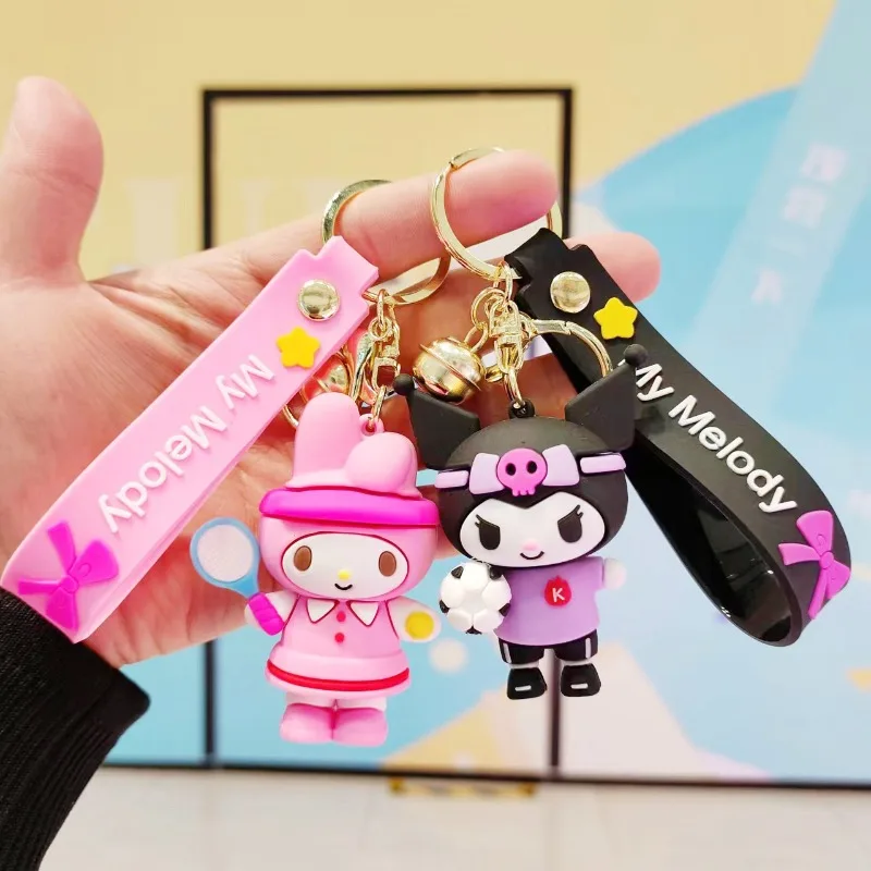 Аниме периферийные виды спорта Sanrio Cute Kurome Hello Kitty кукла Мелоди брелок для пары автомобильных ключей подвеска орнамент коллекционная игрушка подарок
Аниме периферийные виды спорта Sanrio Cute Kurome Hello Kitty кукла Мелоди брелок для пары автомобильных ключей подвеска орнамент коллекционная игрушка подарок