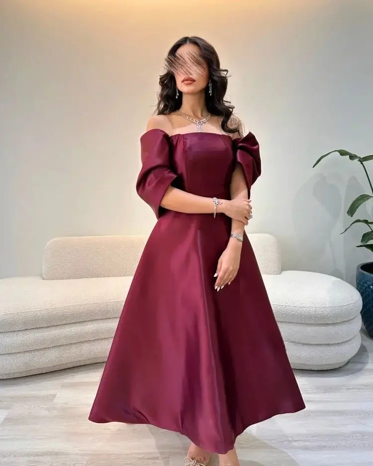 Vintage Off The Shoulder Prom Dresses A-Line Big Bow Beaded Formal Occasion Dresses Ankle Length Women's Evening Dresses
Vintage Off The Shoulder Prom Dresses A-Line Big Bow Beaded Formal Occasion Dresses Ankle Length Women's Evening Dresses