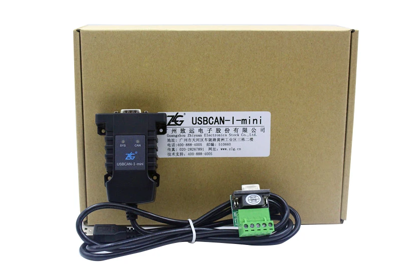 ZLG Zhou Ligong CAN card USBCAN-I-MINI/E-MINI high-performance USB to CAN MINI interface card
ZLG Zhou Ligong CAN card USBCAN-I-MINI/E-MINI high-performance USB to CAN MINI interface card