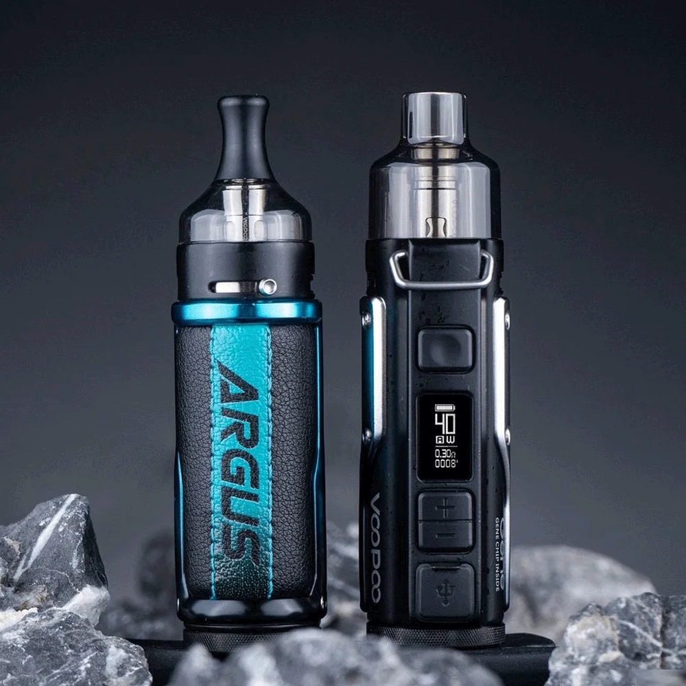 

Newest VOOPOO Argus Pod 40W Kit 4.5ml PnP / 2ml MTL Dual Pod Tank Vape 1500mAh Built-In Battery Pod Mod Vaper Kit E-Cigarette