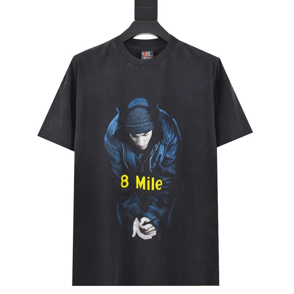 Washed Oversized Loose Tee Streetwear Vintage Rapper Pattern Printed T Shirt Hip Hop Harajuku Cotton Short Sleeve T Shirt Men
Washed Oversized Loose Tee Streetwear Vintage Rapper Pattern Printed T Shirt Hip Hop Harajuku Cotton Short Sleeve T Shirt Men
