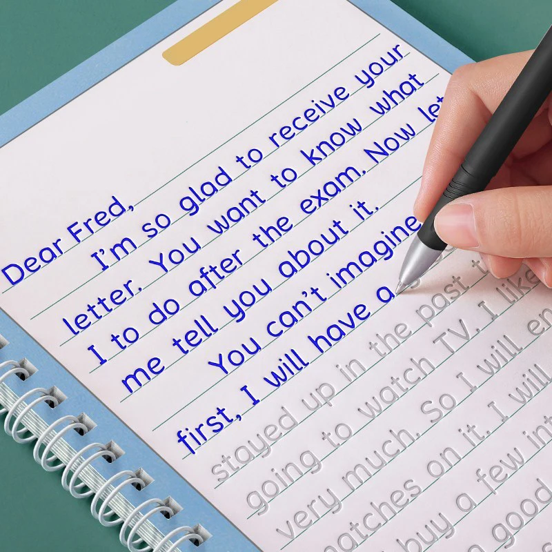3 Pcs English Italic Groove Practice Copybook Reusable Handwriting Practice Calligraphy Book English Alphabet Word Can Be Reused
3 Pcs English Italic Groove Practice Copybook Reusable Handwriting Practice Calligraphy Book English Alphabet Word Can Be Reused