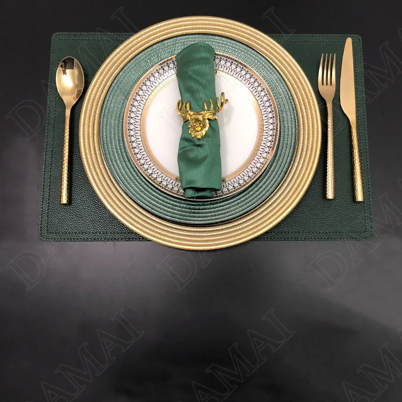 

Набор керамических тарелок в Европейском стиле, декоративное украшение для обеденного стола, в форме животного, для западного стейка, кухонная посуда, наборы тарелок