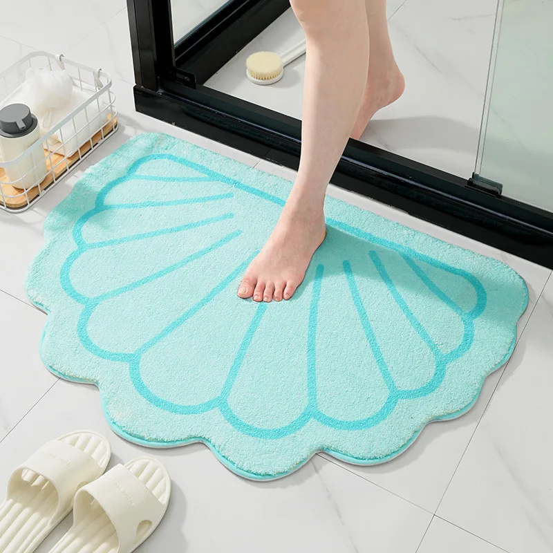 Cloud Shape Cameo Shell Soft Floor Mats Rugs Home Entrance Carpet Bedroom Toilet Bathroom Door Absorbent Non-Slip Foot Pad
Cloud Shape Cameo Shell Soft Floor Mats Rugs Home Entrance Carpet Bedroom Toilet Bathroom Door Absorbent Non-Slip Foot Pad