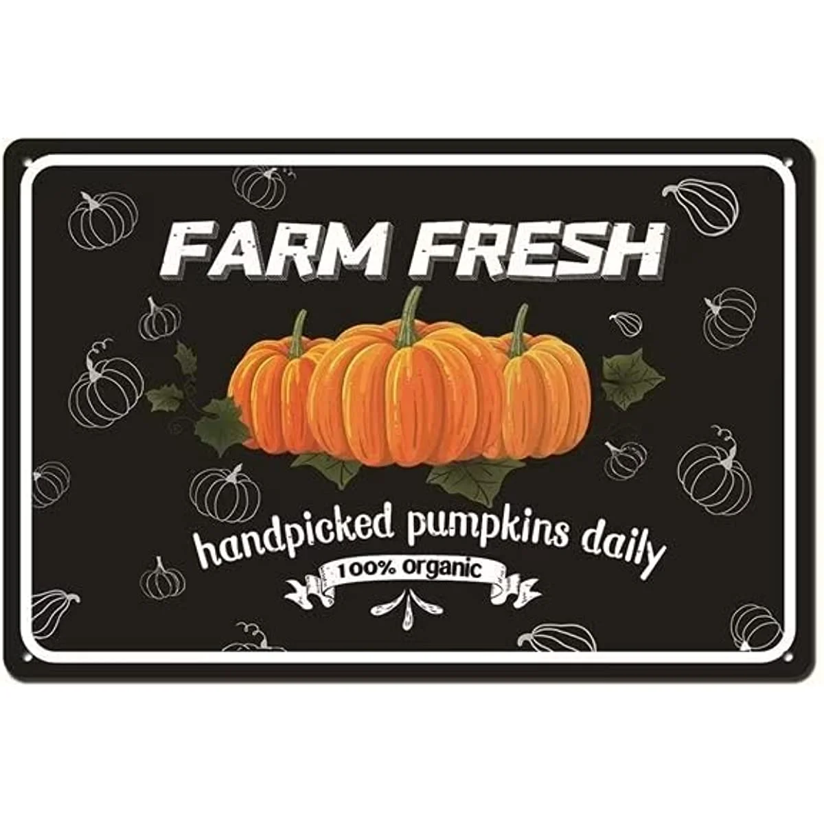 Farm Fresh Pumpkin Logo-Retro Wall Decoration Metal Tin Logo Suitable for Family Bar Coffee Bar Country Cottage Decoration
Farm Fresh Pumpkin Logo-Retro Wall Decoration Metal Tin Logo Suitable for Family Bar Coffee Bar Country Cottage Decoration