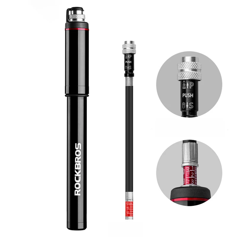 Bike Bicycle Pump Aluminum Alloy 150PSI/260PSI High Pressure Mini Air Pump For Bike Cycling Tire Inflator MTB
Bike Bicycle Pump Aluminum Alloy 150PSI/260PSI High Pressure Mini Air Pump For Bike Cycling Tire Inflator MTB