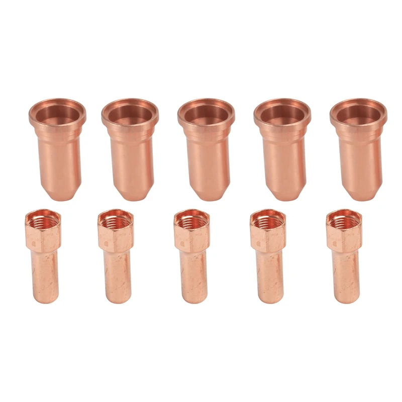 5Pcs 52556 Electrode And 5Pcs 51248 Nozzle Tip For PT-100 PT100 IPT-100 PTM-100 IPT100 PTM100 Plasma Cutting Torch
5Pcs 52556 Electrode And 5Pcs 51248 Nozzle Tip For PT-100 PT100 IPT-100 PTM-100 IPT100 PTM100 Plasma Cutting Torch