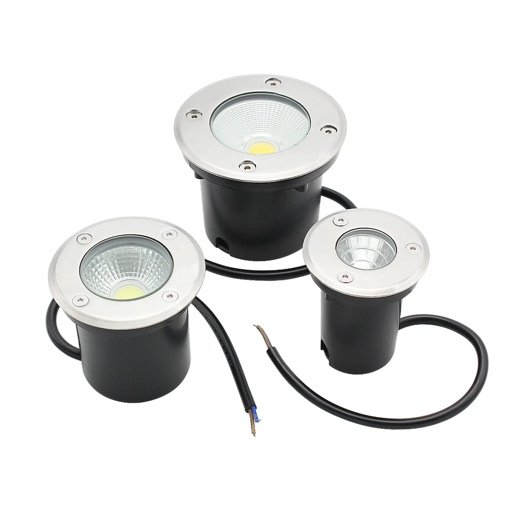 COB LED Underground Lamp 3W 5W 9W 12W Outdoor Waterproof Buried Garden Lights DC12V AC85-265V for Floor Yard Landscape Lighting
COB LED Underground Lamp 3W 5W 9W 12W Outdoor Waterproof Buried Garden Lights DC12V AC85-265V for Floor Yard Landscape Lighting