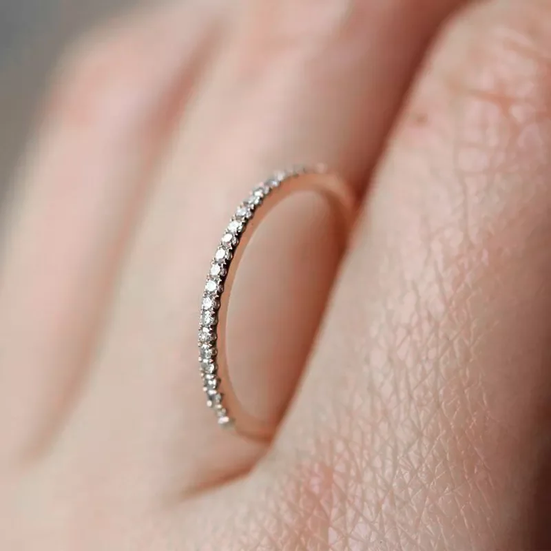 Love Cute Wedding Engagement Rings for Women Micro Pave CZ Crystal Sliver Color Dainty Ring Fashion Jewelry All Size
Love Cute Wedding Engagement Rings for Women Micro Pave CZ Crystal Sliver Color Dainty Ring Fashion Jewelry All Size