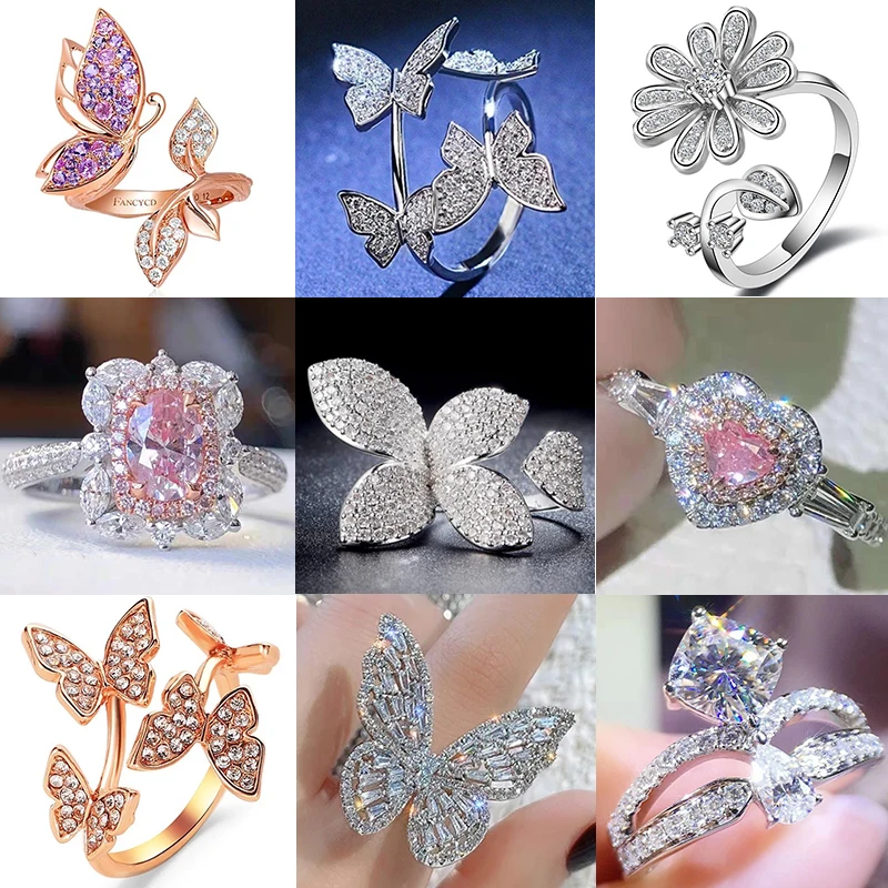 Ladies Simple Trendy Daisy Flower Plants Silver Color Inlaid Zirconia Crystal Female Alloy Opening Ring for Women Party Jewelry
Ladies Simple Trendy Daisy Flower Plants Silver Color Inlaid Zirconia Crystal Female Alloy Opening Ring for Women Party Jewelry