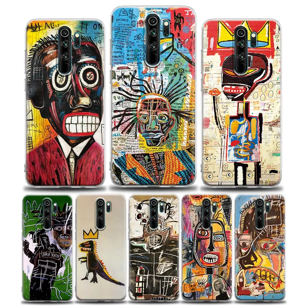 Clear Phone Case for Redmi Note 10 7 8 9 8T Pro Redmi 8 8A 9 9C Y3 K20 K30 K40 Silicone Art Graffiti J-Jean Michel Basquiat Art
Clear Phone Case for Redmi Note 10 7 8 9 8T Pro Redmi 8 8A 9 9C Y3 K20 K30 K40 Silicone Art Graffiti J-Jean Michel Basquiat Art