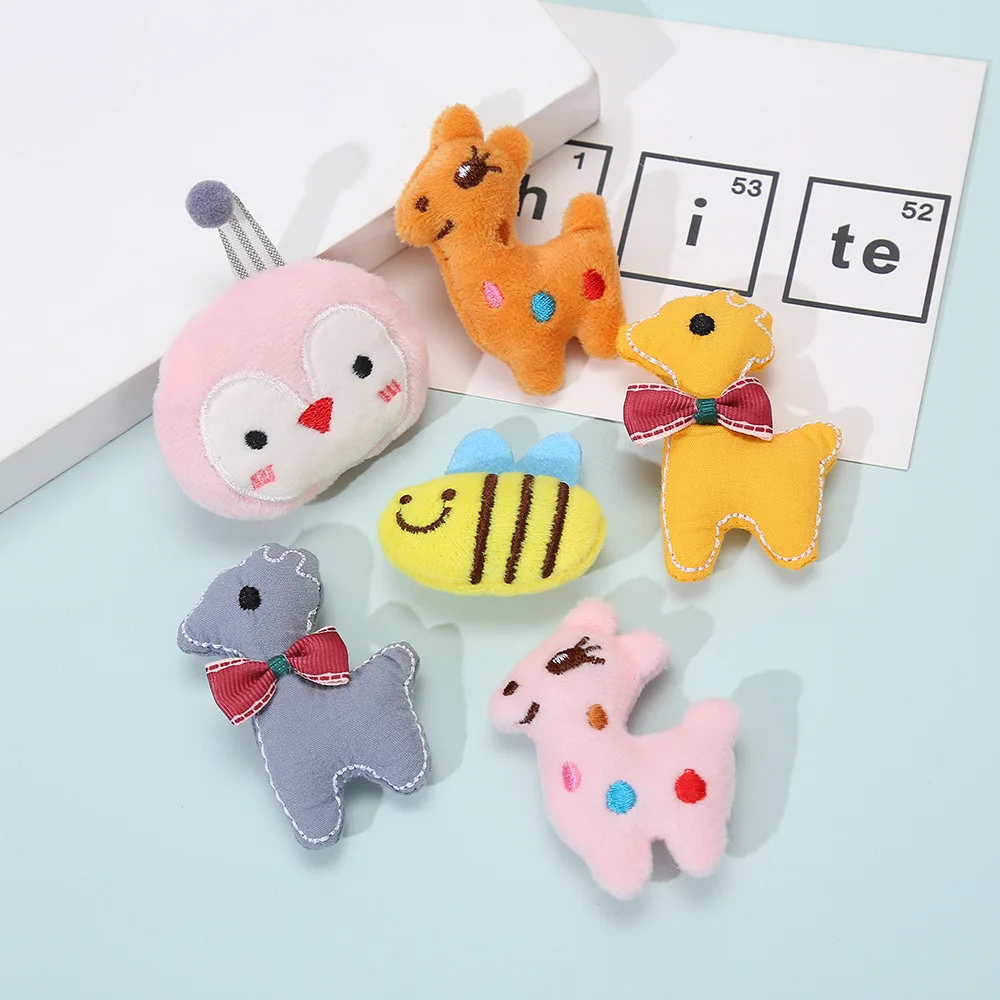 10Pcs sweet cartoon animal dolls Applique for DIY Clothes Hat Headwear Patch Sewing Crafts Gloves Socks Decoration
10Pcs sweet cartoon animal dolls Applique for DIY Clothes Hat Headwear Patch Sewing Crafts Gloves Socks Decoration