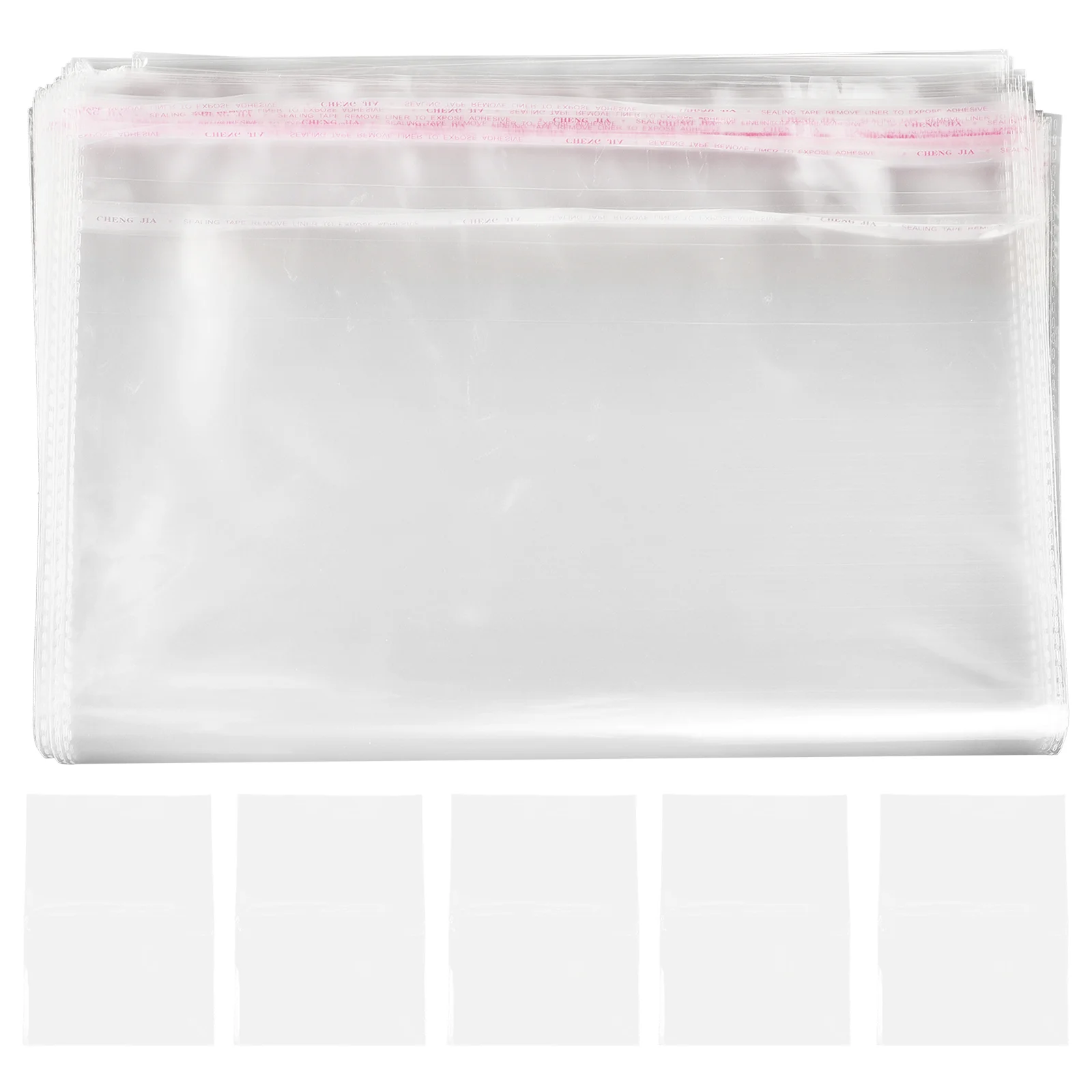 BESTOMZ 100pcs 30 x 40cm Clear Plastic Cello Bags Grip Peel and Seal Strong Packing Self Adhesive for Bakery Soap Packaging
BESTOMZ 100pcs 30 x 40cm Clear Plastic Cello Bags Grip Peel and Seal Strong Packing Self Adhesive for Bakery Soap Packaging