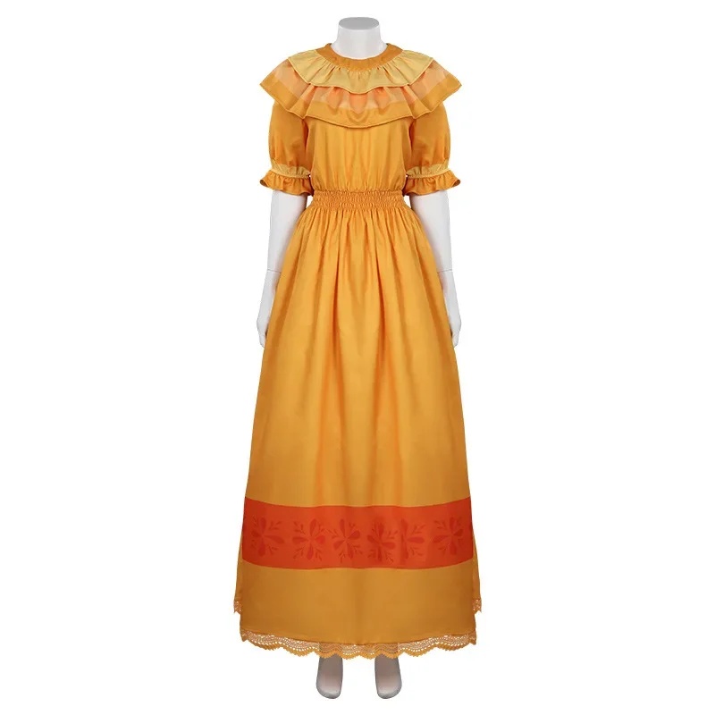 Encanto Cosplay adult Pepa Madrigal Woman Dress Cotume for Halloween Family Party dress up
Encanto Cosplay adult Pepa Madrigal Woman Dress Cotume for Halloween Family Party dress up