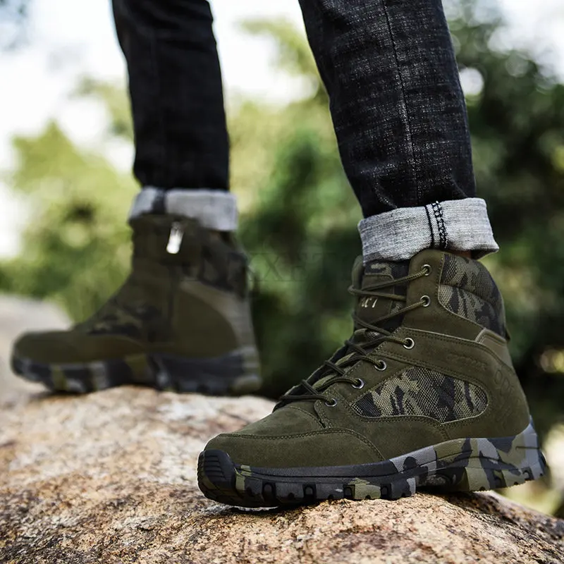 Tactical Military Combat Boots Men Suede Leather Army Hunting Trekking Camping Mountaineering Winter Work Shoes Boats Size 39-46
Tactical Military Combat Boots Men Suede Leather Army Hunting Trekking Camping Mountaineering Winter Work Shoes Boats Size 39-46