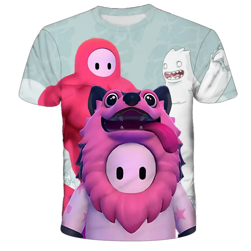 Kawaii Stumble Guys Shirt Boy T-shirt Shorts Cartoon Tees Kids Clothing Baby Kid Girls Tops Children Clothes Summer Short Sleeve
Kawaii Stumble Guys Shirt Boy T-shirt Shorts Cartoon Tees Kids Clothing Baby Kid Girls Tops Children Clothes Summer Short Sleeve