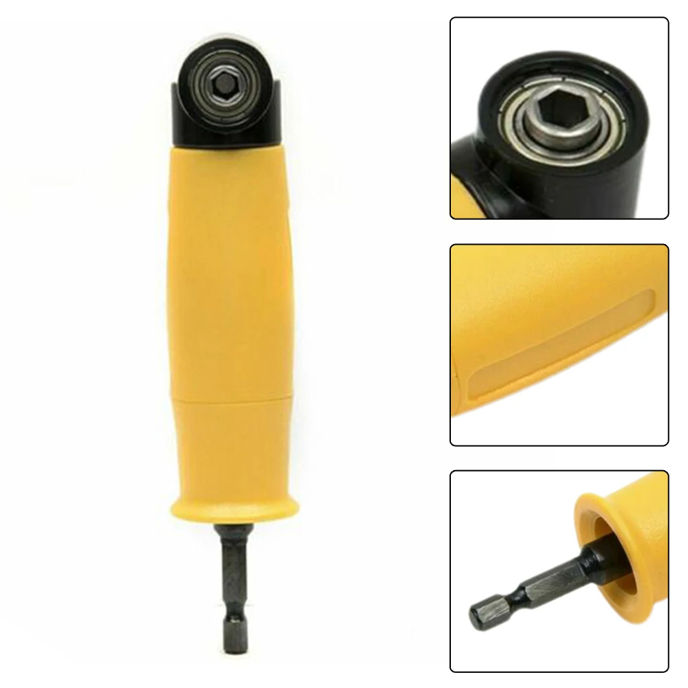 90 Degrees Right Angle Extension Drill Bit Driver Screwdriver Adapter Bending Machine For Nut Driver Hole Saw Electric Drill
90 Degrees Right Angle Extension Drill Bit Driver Screwdriver Adapter Bending Machine For Nut Driver Hole Saw Electric Drill