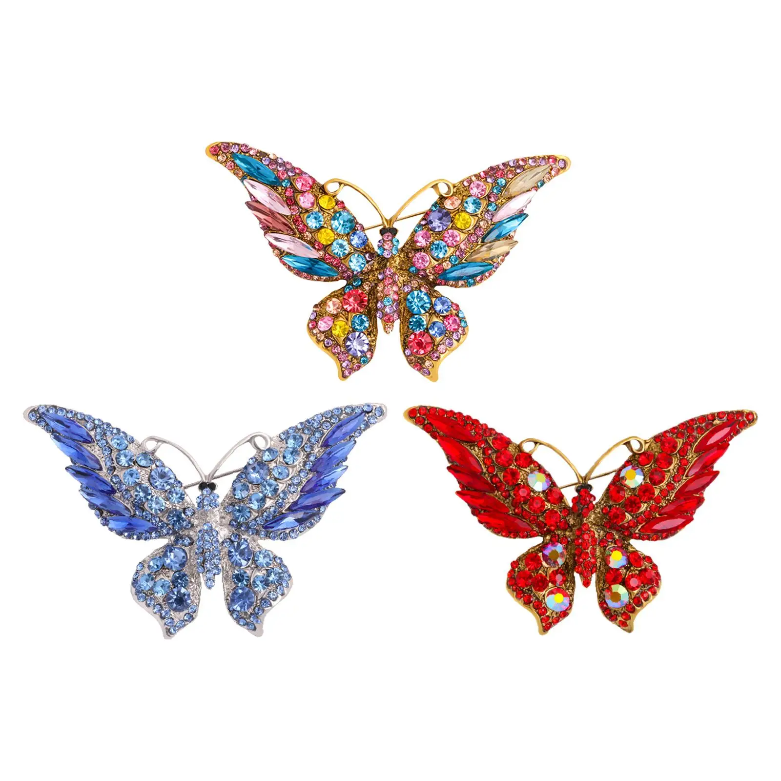 Vintage Rhinestone Butterfly Brooch Pin Crystal Cute Animal Rhinestones Corsage Pin
Vintage Rhinestone Butterfly Brooch Pin Crystal Cute Animal Rhinestones Corsage Pin