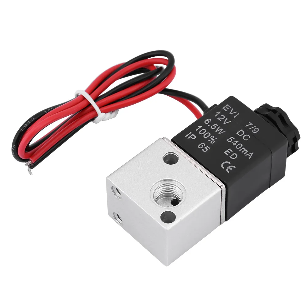 3V1-06 3 Way 2 Position 1/8" BSP Normally Closed Pneumatic Solenoid Air Valve( DC 12V) Solenoid Solenoid
3V1-06 3 Way 2 Position 1/8" BSP Normally Closed Pneumatic Solenoid Air Valve( DC 12V) Solenoid Solenoid