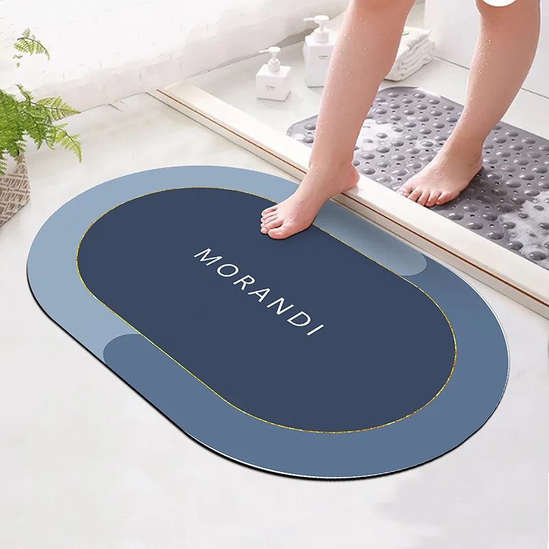 Super Absorbent Bathroom Floor Mats Diatom Mud Mats Kitchen Door Non-slip Easy To Clean Carpet Home Balcony Bathtub Non-slipmats
Super Absorbent Bathroom Floor Mats Diatom Mud Mats Kitchen Door Non-slip Easy To Clean Carpet Home Balcony Bathtub Non-slipmats
