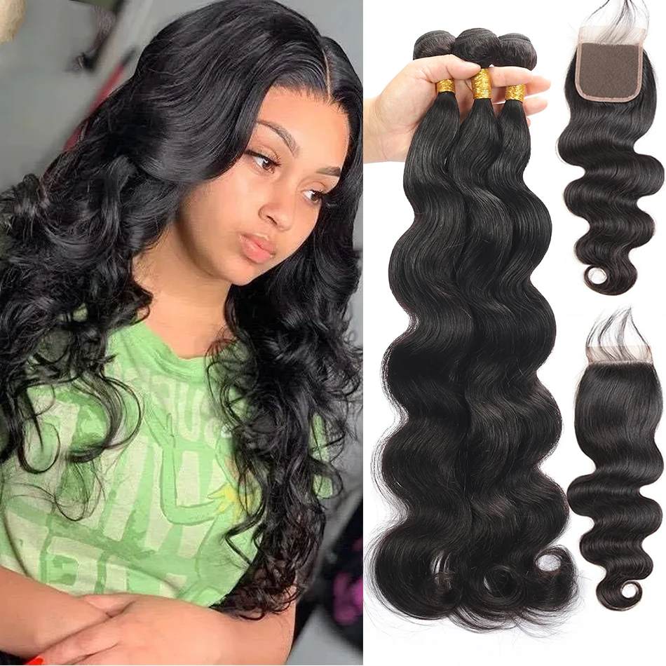 12A Body Wave Bundles With Closure Brazilian Bodywave Hair Bundles With Closure Human Hair Closure With Bundle Remy Hair Weave
12A Body Wave Bundles With Closure Brazilian Bodywave Hair Bundles With Closure Human Hair Closure With Bundle Remy Hair Weave