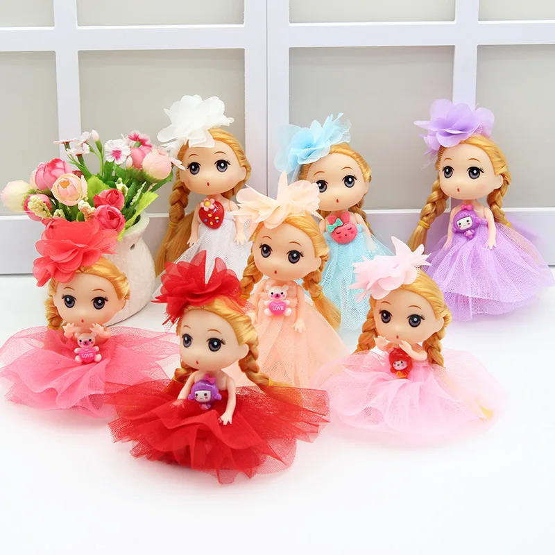 12CM Princess Girl Confused Doll Small Pendant Key Chain Cake Baking Wedding Dress Doll Valentine's Day Birthday Gifts Ornaments 
12CM Princess Girl Confused Doll Small Pendant Key Chain Cake Baking Wedding Dress Doll Valentine's Day Birthday Gifts Ornaments