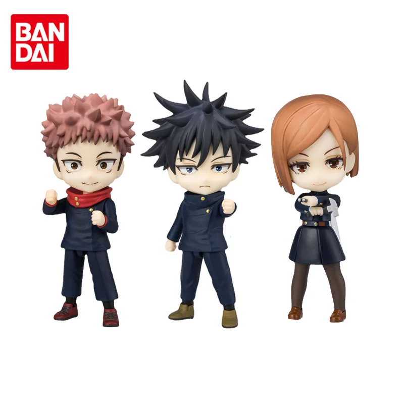 BANDAI Genuine Figuarts Mini Jujutsu Kaisen Itadori Yuji Fushiguro Megumi Kugisaki Nobara Cute Anime Figure Toys Boys Kids Gifts
BANDAI Genuine Figuarts Mini Jujutsu Kaisen Itadori Yuji Fushiguro Megumi Kugisaki Nobara Cute Anime Figure Toys Boys Kids Gifts