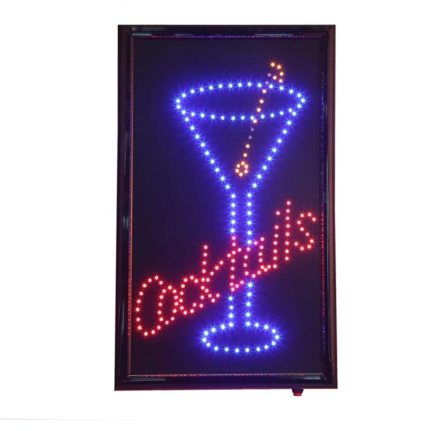 LED cocktail Sign,Anrookie (13x22inch 110v On/Off with Chain) Bar Open Sign Led Neon Light Sign, 2 Modes for Stationary Lights o
LED cocktail Sign,Anrookie (13x22inch 110v On/Off with Chain) Bar Open Sign Led Neon Light Sign, 2 Modes for Stationary Lights o