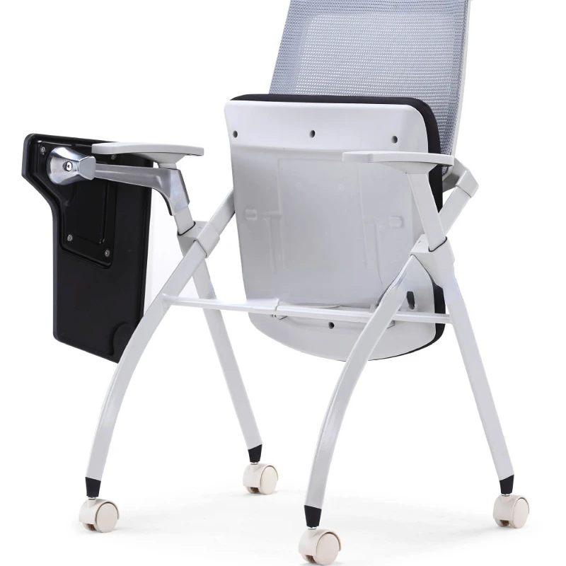 Mesh back good quality classroom folding chair with writing tablet school project bidding Chair with four wheels
Mesh back good quality classroom folding chair with writing tablet school project bidding Chair with four wheels