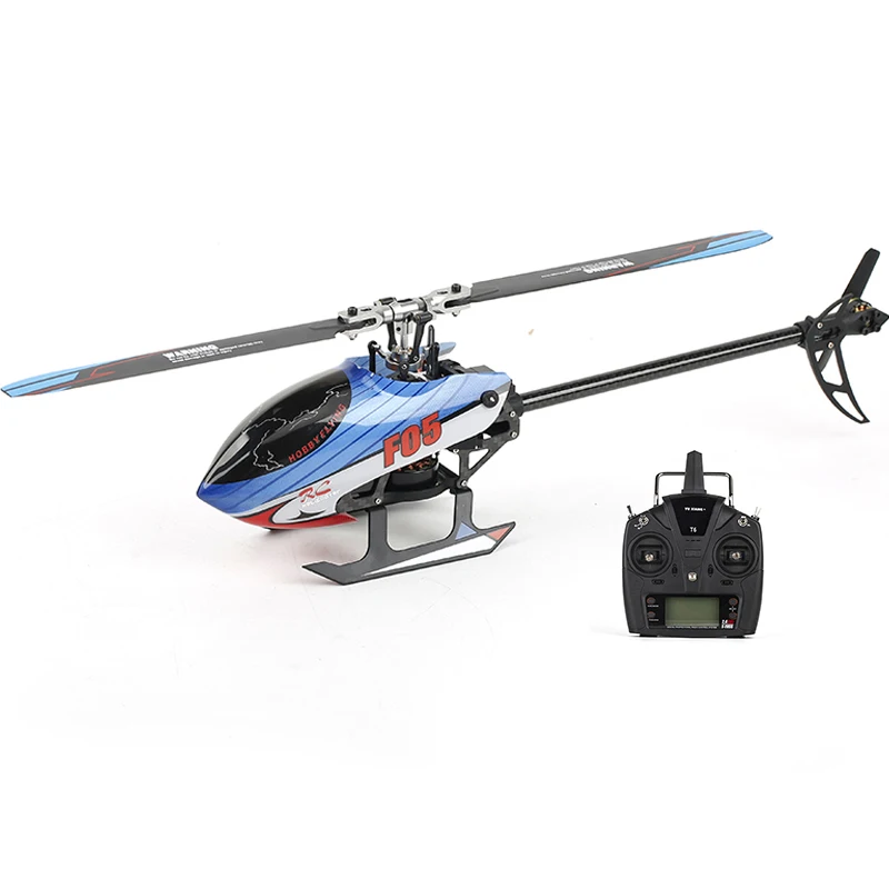 

YUXIANG F05 RC Helicopter 6CH 6-Axis Gyro 3D6G Dual Brushless Direct Drive Motor Flybarless RTF Compatible with FUTABA S-FHSS