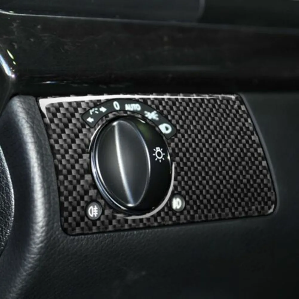 Cover Trim Switch Knob Cover Frame Headlight Parts Accessories Carbon Fiber For Benz E-Class W211 03-09 Durable
Cover Trim Switch Knob Cover Frame Headlight Parts Accessories Carbon Fiber For Benz E-Class W211 03-09 Durable