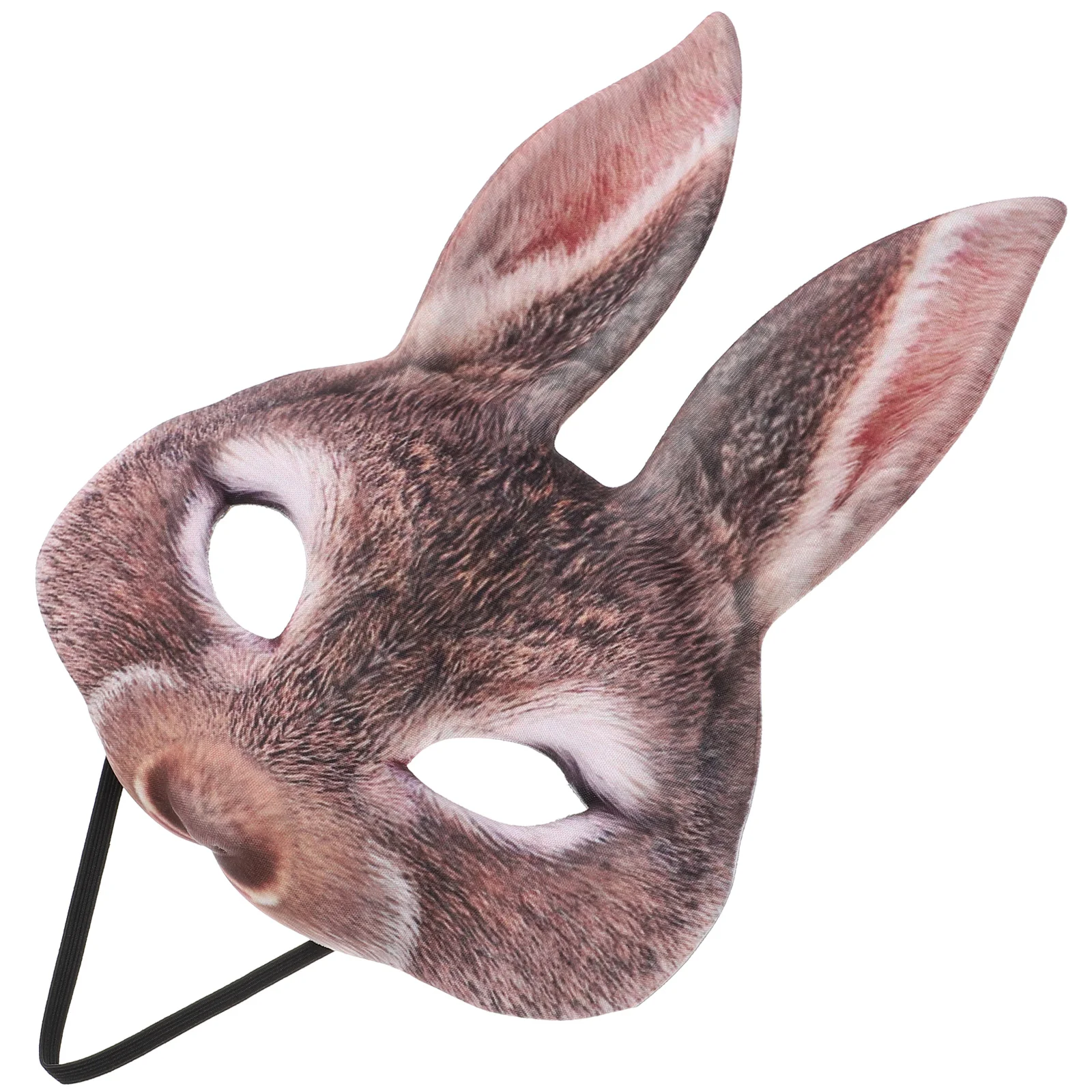 Half-Face Rabbit Mask Creative Funny Decor Rabbit Ear EVA Mask for Party Festival Club (Brown)
Half-Face Rabbit Mask Creative Funny Decor Rabbit Ear EVA Mask for Party Festival Club (Brown)