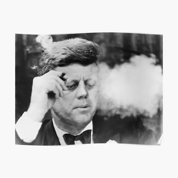 President John Kennedy Smoking A Cigar Poster Picture Home Painting Print Art Modern Decoration Room Decor Wall Mural No Frame
President John Kennedy Smoking A Cigar Poster Picture Home Painting Print Art Modern Decoration Room Decor Wall Mural No Frame