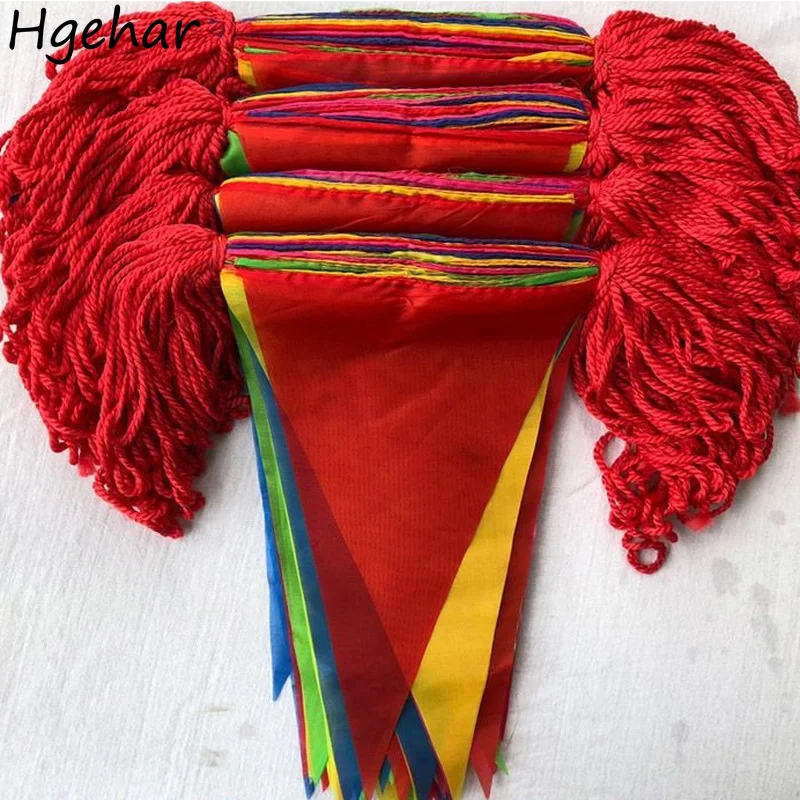 Colorful Small Banners Wedding Opening Decoration Waterproof Sunscreen Simple Outdoor Triangular-flag Construction-site Warning 
Colorful Small Banners Wedding Opening Decoration Waterproof Sunscreen Simple Outdoor Triangular-flag Construction-site Warning