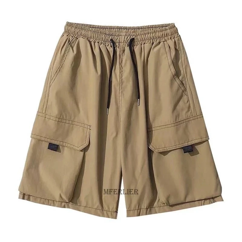 summer men cargo shorts pockets plus size 8XL loose elasticity stretch chic shorts khaki casual shorts simple
summer men cargo shorts pockets plus size 8XL loose elasticity stretch chic shorts khaki casual shorts simple