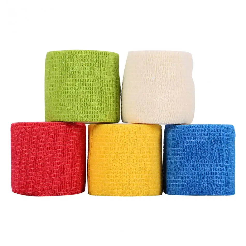 Disposable Tattoo Self-adhesive Elastic Bandage Tattoo Machine Grips Cover Wrap Tape Tattoo Supplies Accessories 4.5m*5cm
Disposable Tattoo Self-adhesive Elastic Bandage Tattoo Machine Grips Cover Wrap Tape Tattoo Supplies Accessories 4.5m*5cm