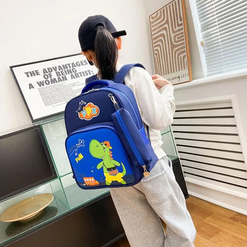 New Primary School Student Bag Cartoon Cute Dinosaur Backpack Student Bag Mochila Escolar Backpack School Bags Plecak School Bag
New Primary School Student Bag Cartoon Cute Dinosaur Backpack Student Bag Mochila Escolar Backpack School Bags Plecak School Bag