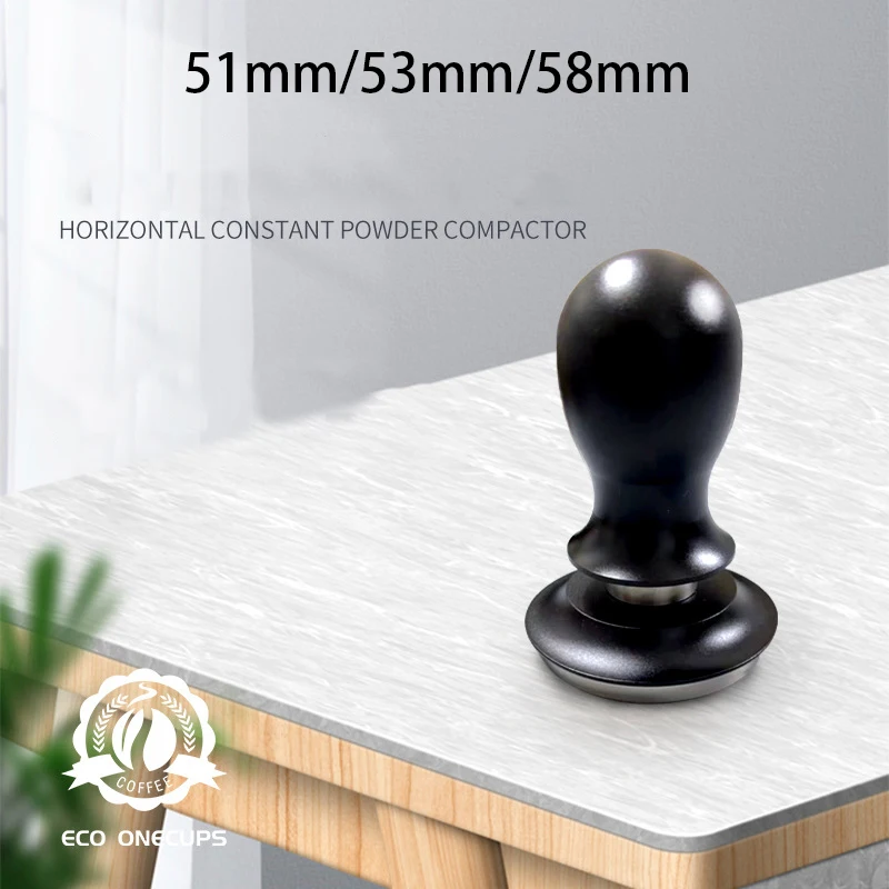 51mm/53mm/58mm Stainless Steel 30 Lbs Coffee Tamper Horizontal Constant Spring Pressure Powder Hammer Round Head Handle Tamper
51mm/53mm/58mm Stainless Steel 30 Lbs Coffee Tamper Horizontal Constant Spring Pressure Powder Hammer Round Head Handle Tamper