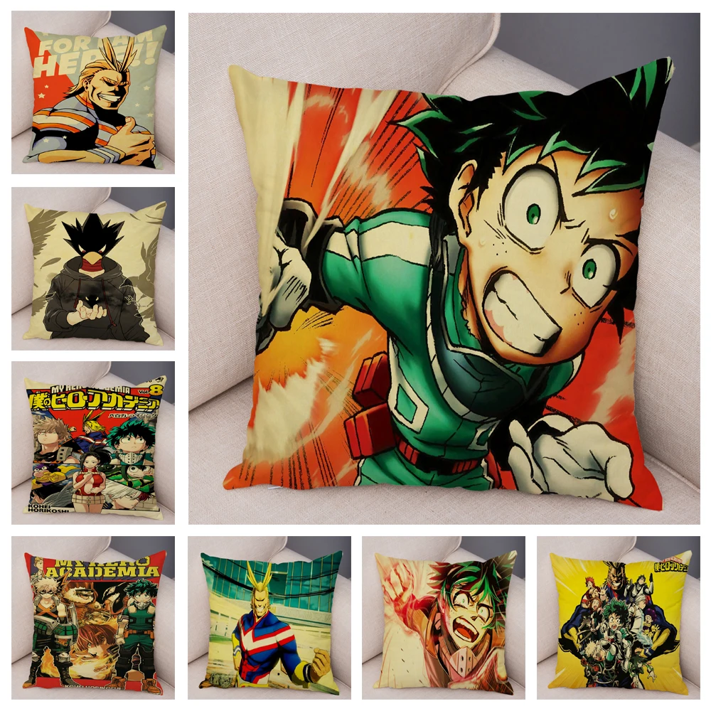 Наволочка My Hero академия, декоративный чехол, подушка с рисунком, супер мягкая плюшевая наволочка для дивана, домашнего автомобиля
Наволочка My Hero академия, декоративный чехол, подушка с рисунком, супер мягкая плюшевая наволочка для дивана, домашнего автомобиля