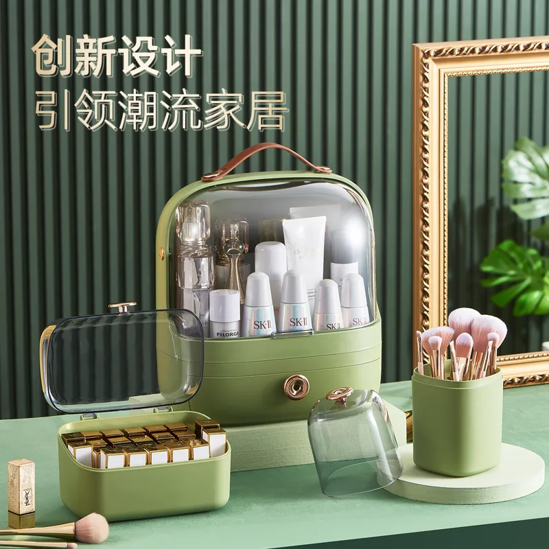 Cosmetic Storage Box New Desktop Drawer Dustproof Skin Care Products Lipstick Rack Light Luxury Large Capacity Cosmetic Box
Cosmetic Storage Box New Desktop Drawer Dustproof Skin Care Products Lipstick Rack Light Luxury Large Capacity Cosmetic Box