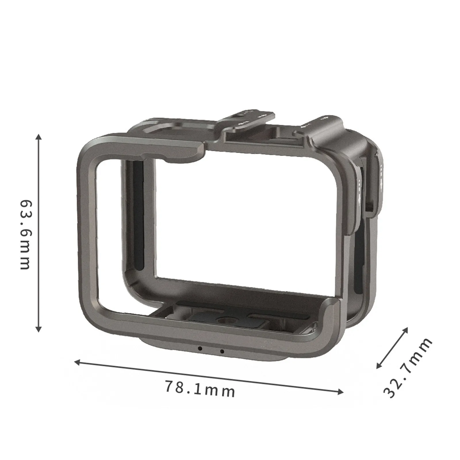 Сменный корпус Защитная рамка чехол для Gopro Hero 11/ 10/9 Черные Аксессуары для камеры складной Сверхлегкий металлический чехол
Сменный корпус Защитная рамка чехол для Gopro Hero 11/ 10/9 Черные Аксессуары для камеры складной Сверхлегкий металлический чехол
