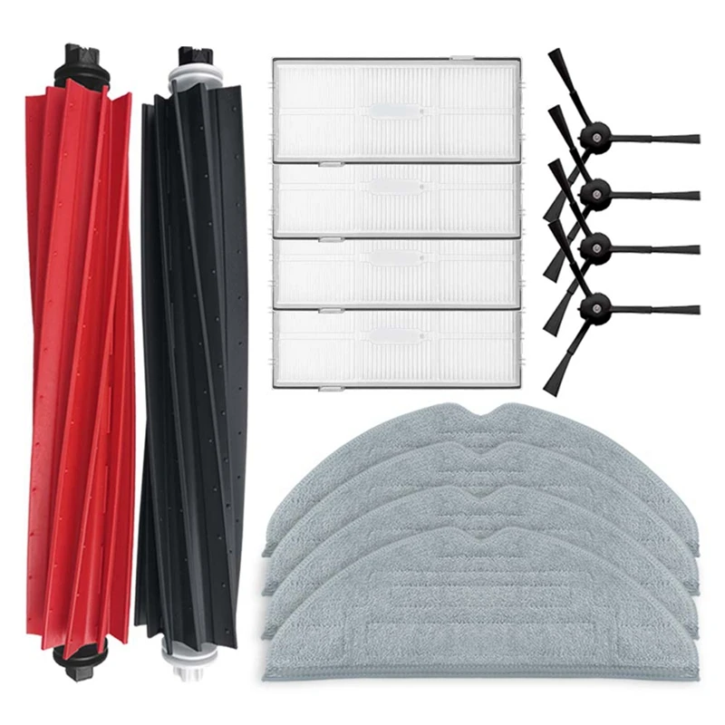 For Roborock S8 S8 Pro Ultra S8+ Spare Parts Main Side Brush Mop Cloth HEPA Filter Parts
For Roborock S8 S8 Pro Ultra S8+ Spare Parts Main Side Brush Mop Cloth HEPA Filter Parts