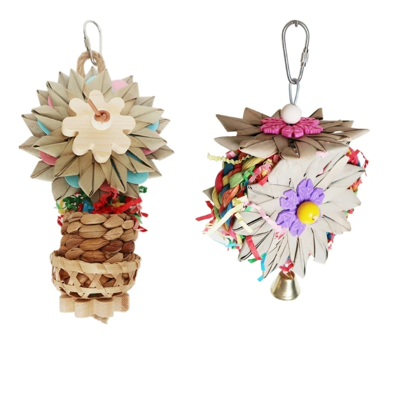 Bird Parakeets Toy Swing Hanging Natural Plant Toy Molar Hanging Toy Colorful Drop Shipping
Bird Parakeets Toy Swing Hanging Natural Plant Toy Molar Hanging Toy Colorful Drop Shipping