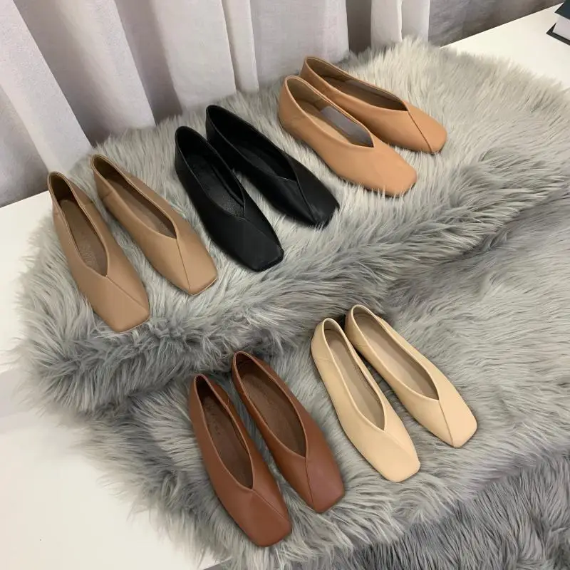 Grandma Shoes Square Toe Women's Moccasins Female Footwear Autumn Soft Casual Sneaker All-Match Shallow Mouth Dress Fall Summer
Grandma Shoes Square Toe Women's Moccasins Female Footwear Autumn Soft Casual Sneaker All-Match Shallow Mouth Dress Fall Summer