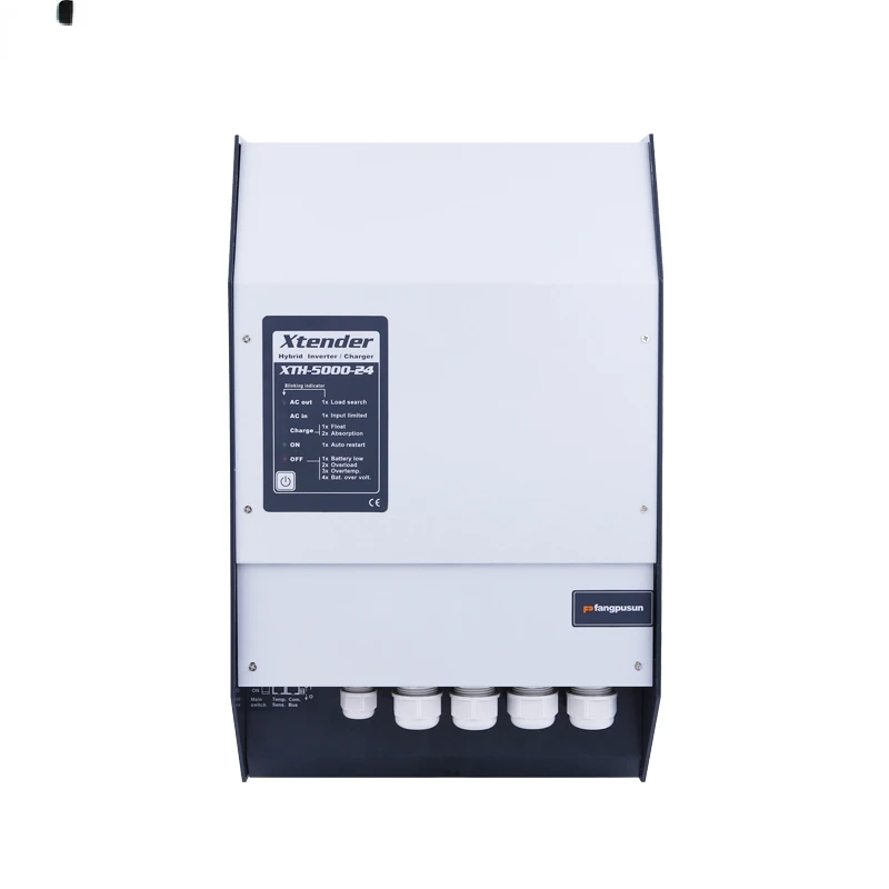 Pure sine wave inverter XTH 8kW 10kW 48 V hybrid solar inverter for solar power system for home and government
Pure sine wave inverter XTH 8kW 10kW 48 V hybrid solar inverter for solar power system for home and government