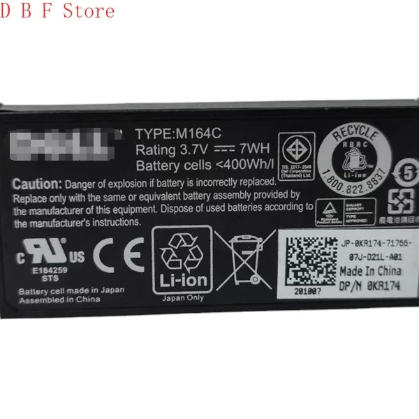 

3.7V 7 WH for H 800 Raid Controller for DELL MD 1200