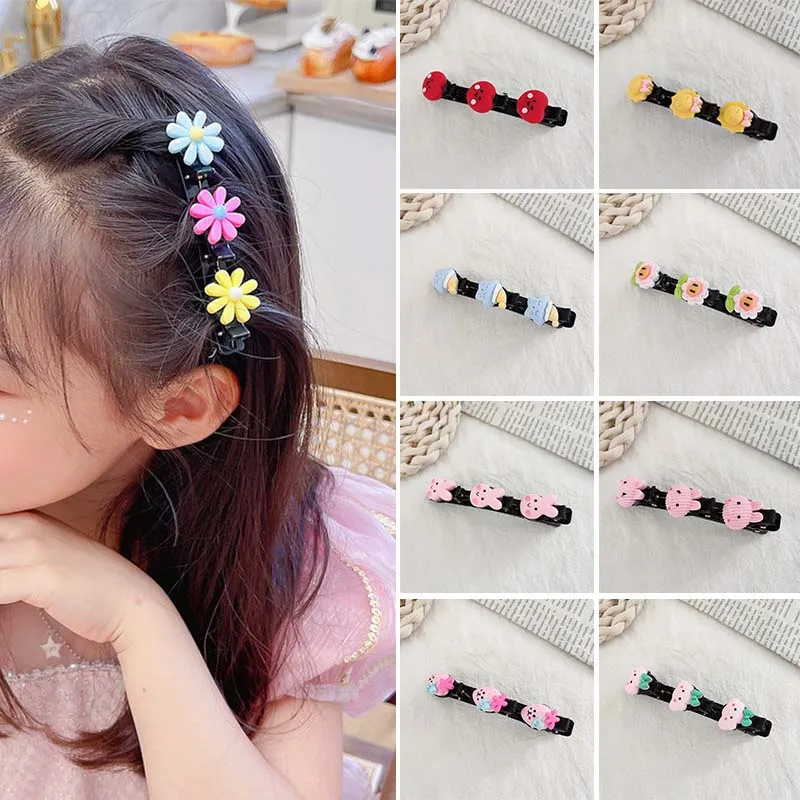 New Korean Girls Hairpins Hairgrips Cartoon Flower Fruit Double Layers Bangs Hair Clips Acrylic Kids Barrettes Hair Accessories
New Korean Girls Hairpins Hairgrips Cartoon Flower Fruit Double Layers Bangs Hair Clips Acrylic Kids Barrettes Hair Accessories