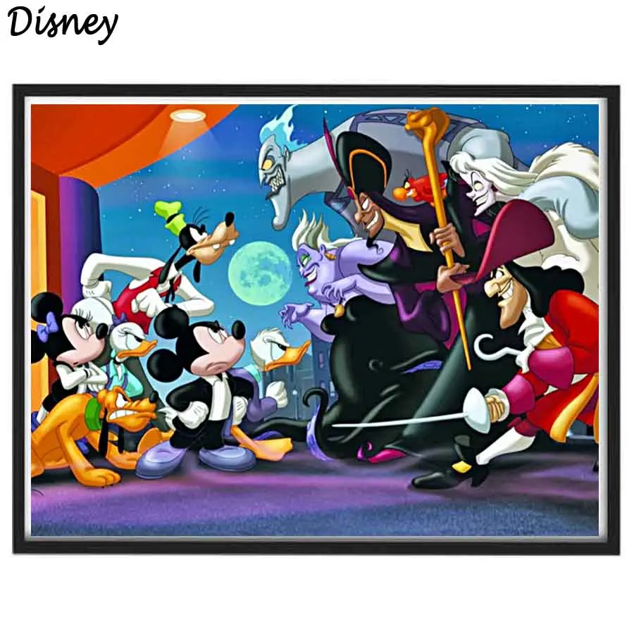 5D Diamond Painting Disney Cartoons Mickey Mouse and Donald Duck Cross Stitch Full Drill Art Embroidery DIY Gifts Mosaic Kit
5D Diamond Painting Disney Cartoons Mickey Mouse and Donald Duck Cross Stitch Full Drill Art Embroidery DIY Gifts Mosaic Kit